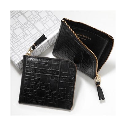 コムデギャルソン COMME des GARCONS COMME DES GARCONS コインケース SA3100EL EMBOSSED LOGOTYPE （BLACK/ブラック）