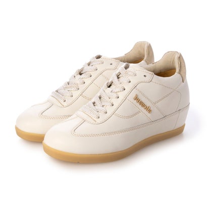 bussola ブソラ 　PISA 　本革オールレザー インヒールスニーカー （White）