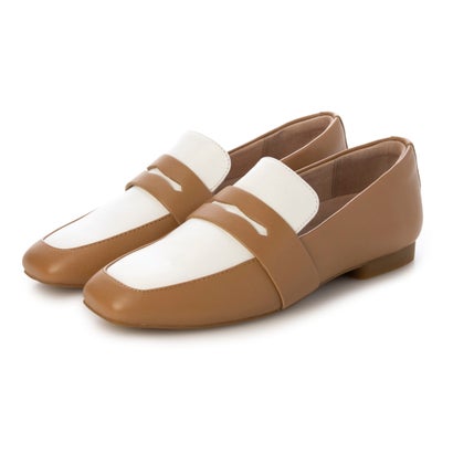 FIORINO フィオリノ　VERONA 　 山羊革 エレガンス コインローファー （Cuoio & White）