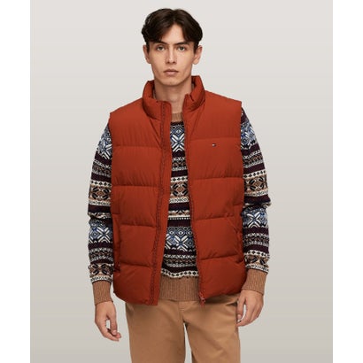 トミー ヒルフィガー TOMMY HILFIGER ダウンベスト （レッド）