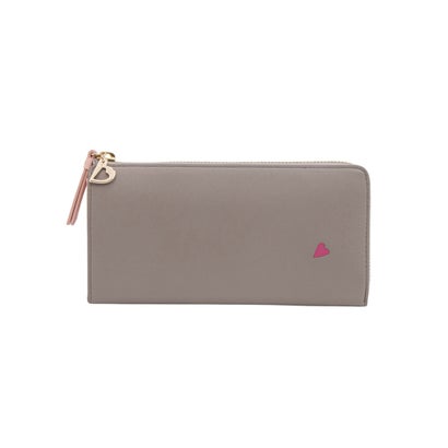 ランバン オン ブルー LANVIN en Bleu カルラ Lファスナー長財布 （グレー）