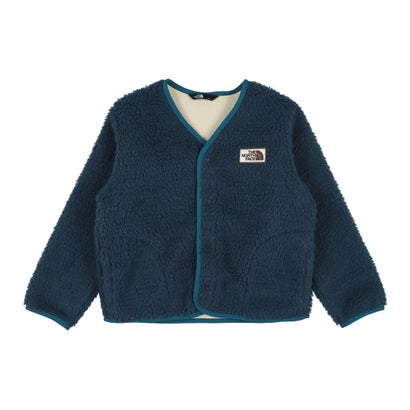 ザ・ノース・フェイス THE NORTH FACE アウトドア Cuddle Fleece Cardigan_キッズ カドルフリースカーディガン NAJ72430 (ミッドナイトペトロール)