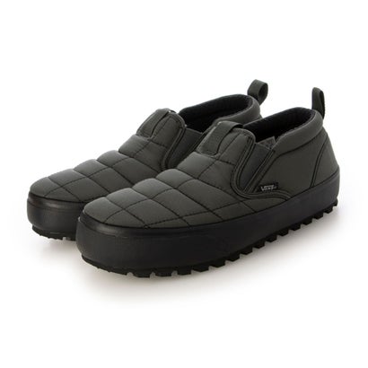 ヴァンズ VANS スノーロッジ キルティング スリッポン ミッド VN000D2AACW 緑であること メンズ レディース （Forest(ACW)）