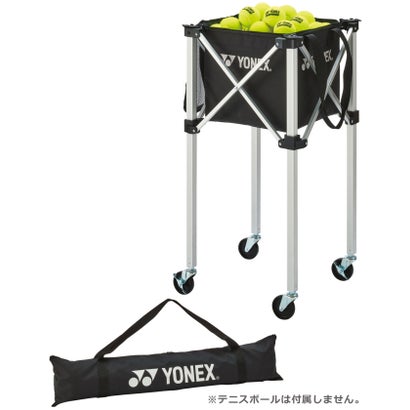 ヨネックス YONEX Yonex ヨネックス テニス キャスター付きボールバッグ2 ケース有 AC383C テニスコート （ブラック）｜LOCOMALL（ロコンド公式ストア）