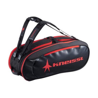 ゴーセン GOSEN GOSEN ゴーセン 庭球 RACKET BAG 6 PACK KBG01 （黒いこと）
