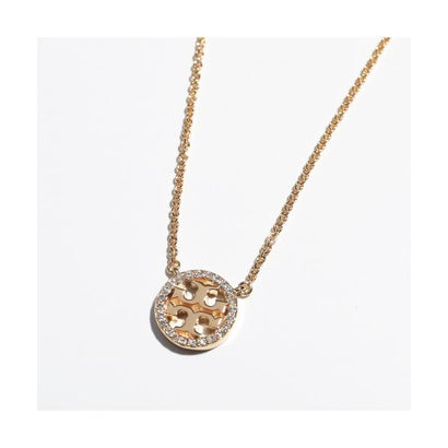 トリーバーチ TORY BURCH TORY BURCH ネックレス MILLER PAVE ミラー 53420 （783/TORY-GOLD/CRYSTAL） 14,599円