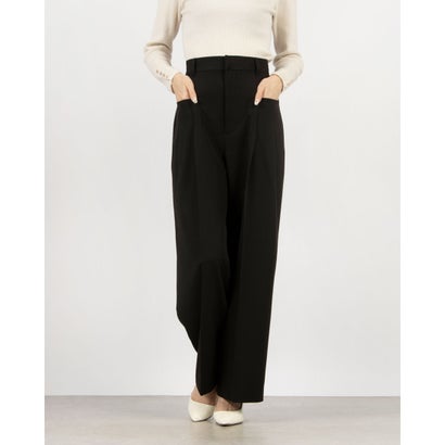マノフ MANOF WIDE TUCK PANTS （BLACK）｜LOCOMALL（ロコンド公式ストア）