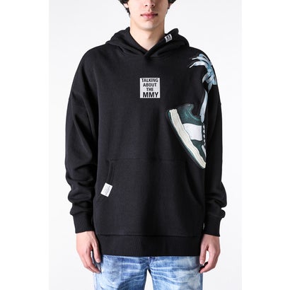 トーキング だらし無い ジ アブストラクション TALKING ABOUT THE ABSTRACTION Maison MIHARA YASUHIRO x TALKING ABOUT THE ABSTRACTION Hang On Shoulder Parka （Black）