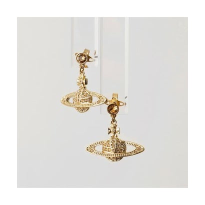 ヴィヴィアン ウエストウッド Vivienne Westwood VivienneWestwood ピアス 62020025 MINI BAS RELIEF DROP (R121/GOLDゴールド)|LOCOMALL(ロコンド公式ストア)