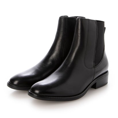 ピエディヌーディ PIEDI NUDI 本革 心地よい バックサイドゴア（チェルシーブーツ） （BLK）