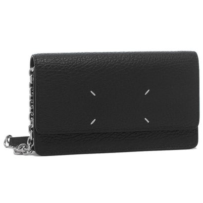 メゾン マルジェラ MAISON MARGIELA 長財布 4ステッチ チェーンウォレット スマホケース ブラック レディース Maison Margiela SA3UI0008 P4455 T8013 （BLACK）