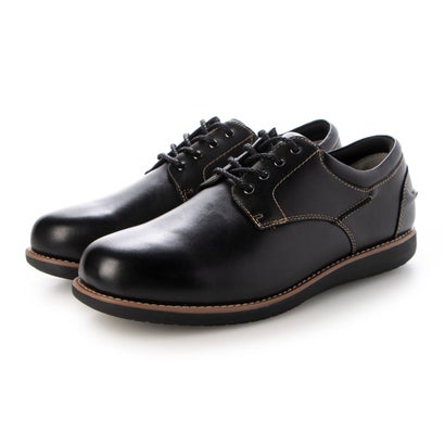 ドクターアッシー Dr.ASSY  4 eyelet  カジュアルプレーントゥシューズ （BLK）