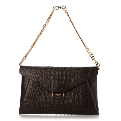 コール ハーン COLE HAAN クリスティーナエンベロップクラッチ womens （ダークチョコレートクロコ）