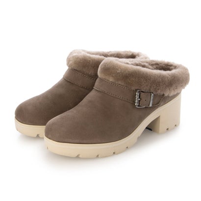 bussola ブソラ　PALERMO　本革ファーサボ （Taupe）