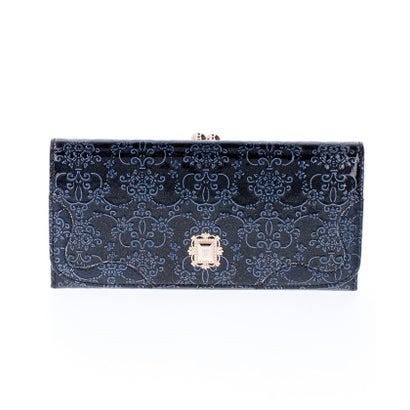 アナスイ ANNA SUI ルーミー 口金フラップ長財布 （ネイビー）