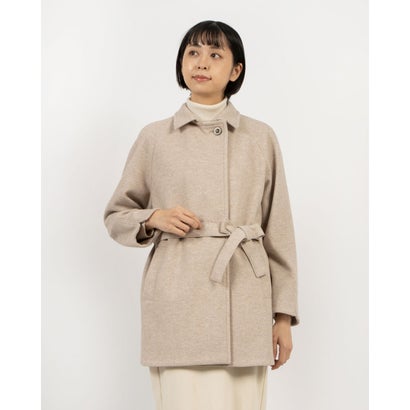 ミ・デゥー mi・deu・・・ WOOLLETステンカラーコート （ベージュ）