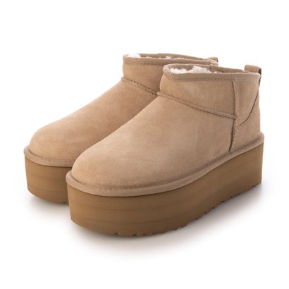 アグ UGG W CLASSIC ULTRA MINI PLATFORM （SAND）