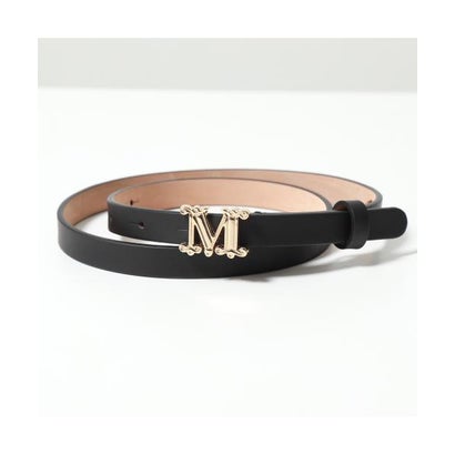 マックスマーラ Max Mara MAX MARA ベルト MGRAZIATA 15 レザー Mロゴ (007/ブラック)|LOCOMALL(ロコンド公式ストア)