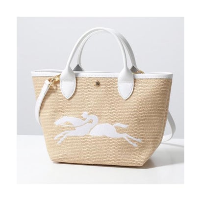 ロンシャン LONGCHAMP Longchamp ショルダーバッグ ル パニエ プリアージュ 10144 HZB （007/Blanc/白いこと）
