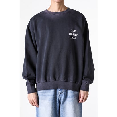 リベーレ LIBERE Gothic LOGO Crewneck Sweat （Black）｜LOCOMALL（ロコンド公式ストア）