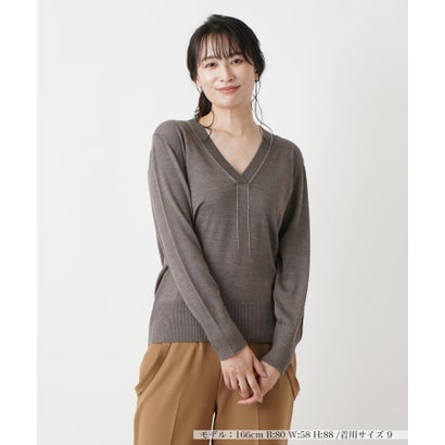 レリアン Leilian セーター （ブラウン ） 31,510円