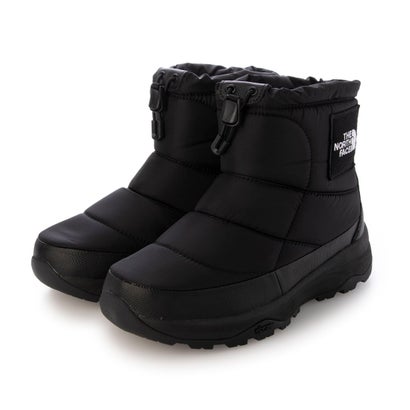 ザ・ノース・フェイス THE NORTH FACE ウィンターシューズ Nuptse Bootie WP Logo Short_ヌプシブーティウォータープルーフロゴショート NF52280 （TNFブラック×TNFホワイト）