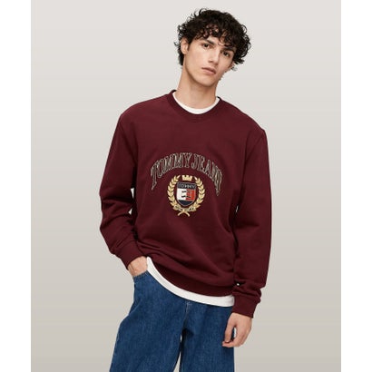 トミー ヒルフィガー TOMMY HILFIGER レギュラープレッピークレストトレーナー （マルチ）