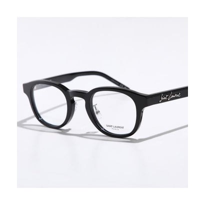 サンローラン SAINT LAURENT SAINT LAURENT メガネ SL 630/J ウェリントン型 (001/BLACK-BLACK-T)