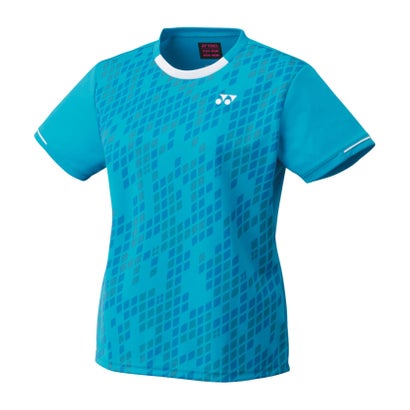 ヨネックス YONEX ヨネックス YONEX テニス ウィメンズゲームシャツ 半袖 ベリークールドライ 吸汗速乾 UVカット 制電 試合 大会 部活 クラブ チーム （576 ブライトブルー）