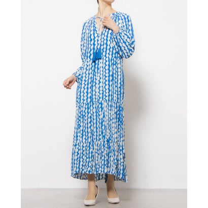 フェイズ エイト Phase Eight Lara Midaxi Dress （Blue/Ivory） 18,480円