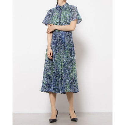 フェイズ エイト Phase Eight Amelia Petal Shirt Dress （Navy/Multi）