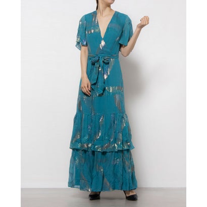 位相角 八つ Phase Eight Charissa Silk Maxi Dress （Blue）