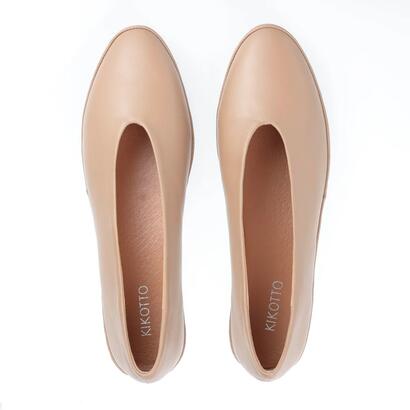 キコット KIKOTTO Ballet Flat (ベージュ)|LOCOMALL(ロコンド公式ストア)