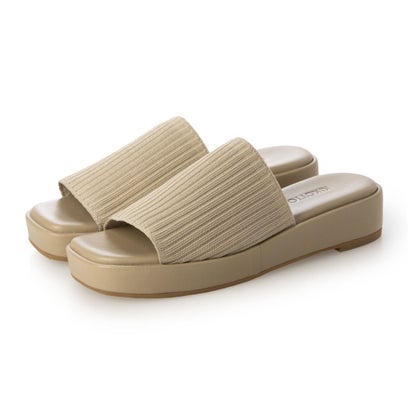 キコット KIKOTTO Knit sandals (ベージュ)|LOCOMALL(ロコンド公式ストア)