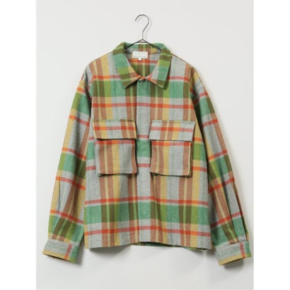 セマンティックデザイン semanticdesign ユニバーサルスタイルウェア/UNIVERSAL STYLE WEAR CPO ネルチェックシャツ （グレー）｜LOCOMALL（ロコンド公式ストア）