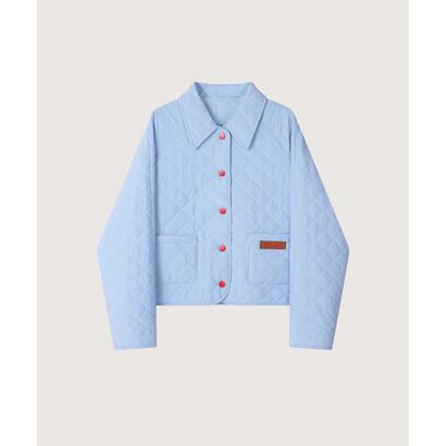 ラポミ プチ LA POMME petit Sheer Quilted Down Jacket （Blue）｜LOCOMALL（ロコンド公式ストア） 11,534円