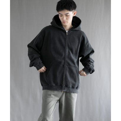 アイモハ aimoha 【aimoha neo】 Retro Washed Hoodie （ブラック）