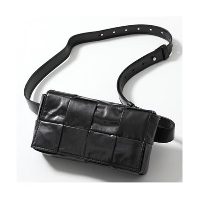 ボッテガヴェネタ BOTTEGA VENETA BOTTEGA VENETA 上半身御徒面子 CASSETTE 651053 VCQ72 （8803/黒いこと）