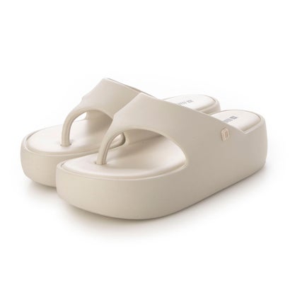 メリッサ melissa MELISSA FREE PLATFORM THONG AD （BEIGE）