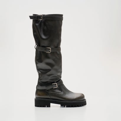 GRACIEUX ENGINEER BOOTS (Vintage Black)|LOCOMALL(ロコンド公式ストア)