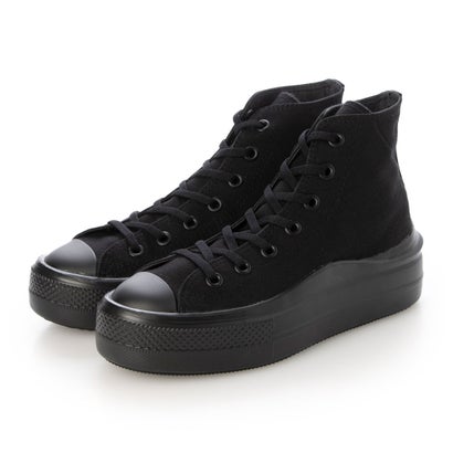 コンバース CONVERSE レディース スニーカー 御機嫌取りすてる 厚底 軽さ ALL STAR LIGHT PLTS ? HI （黒いこと）