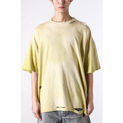 カミヤ KAMIYA “KMY-SNAKE” Distressed Tee （YELLOW） 16,444円
