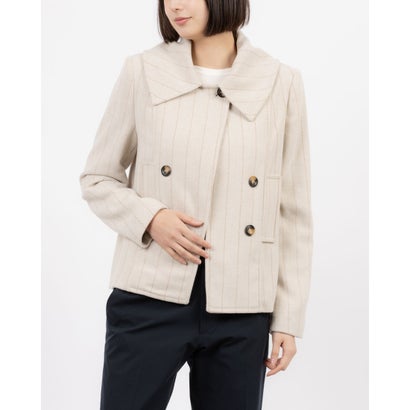 リナシメント RINASCIMENTO ヘリンボーンビッグカラーCOAT （var.Beige）