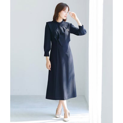 ホワイトジョーラ WHITE JOOLA 慶事・弔慰【洗い濯ぎ機可！人付き合い冷感！伸ばすこと！防シワ！】ドレープデザイン細見え衣裳 （米国海軍）