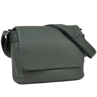 シーカー SEEKER MATTE ソフトレザー ボンディングフラップショルダー （グリーン）