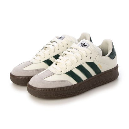 アディダス オリジナルス adidas Originals adidas アディダスオリジナルス Samba XLG プラットホーム サンバ なめし革スニーカー IE3911 厚底 シューズ 白 緑 レディース （Ivory-Green(IE3911)）