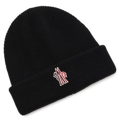 モンク線路 MONCLER かぶり笠 編み物帽 ビーニー GRENOBLE グルノーブル 黒いこと メンズ MONCLER 3B00006 M1115 999 （BLACK）