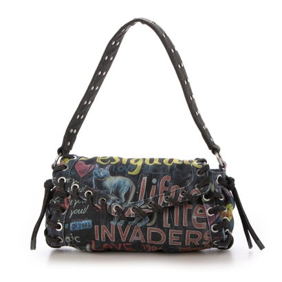 デシグアル Desigual グラフィティデニムバッグS CAT 1984 猫デザイン｜LOCOMALL（ロコンド公式ストア） 12,402円