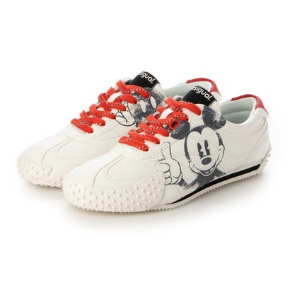 デシグアル Desigual ミッキーマウスのスニーカー (ホワイト)|LOCOMALL(ロコンド公式ストア)
