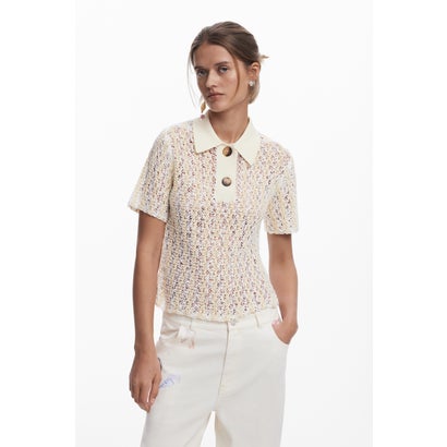 デシグアル Desigual SWIMDALIA TOP トップスイムウェア （ホワイト）｜LOCOMALL（ロコンド公式ストア）